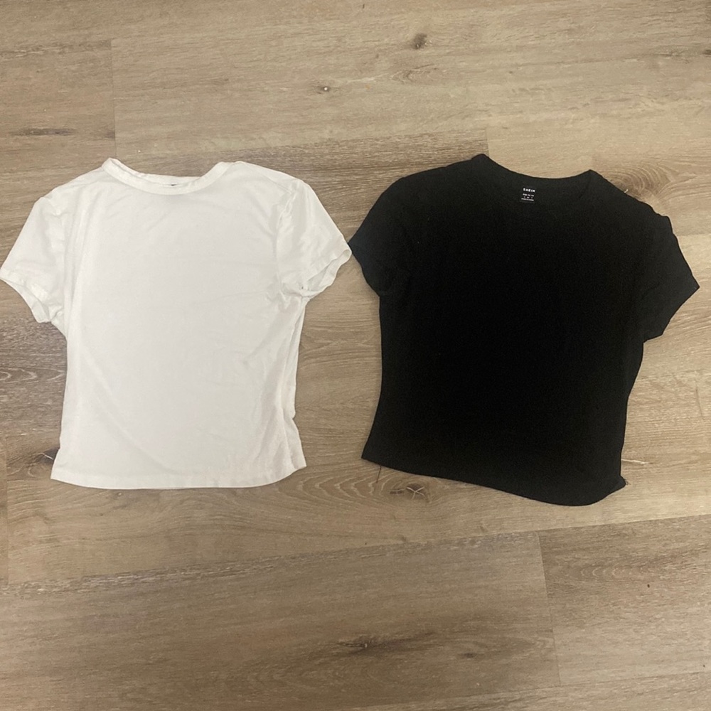 black and white tight shirts ☯️